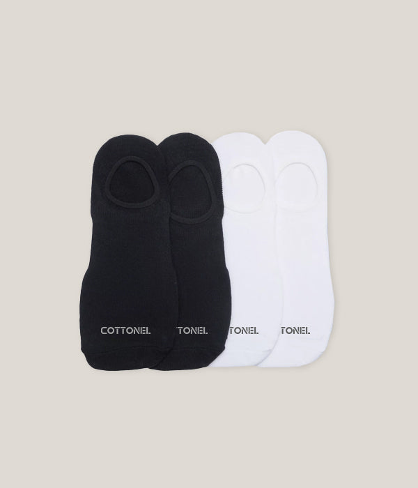 Flat Knit Liner Socks - 3 Pairs