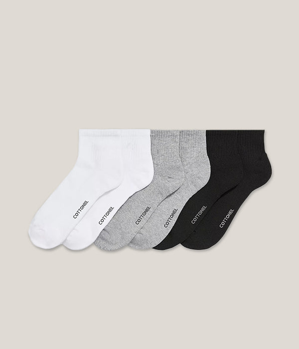 Low Cut Socks - 3 Pairs